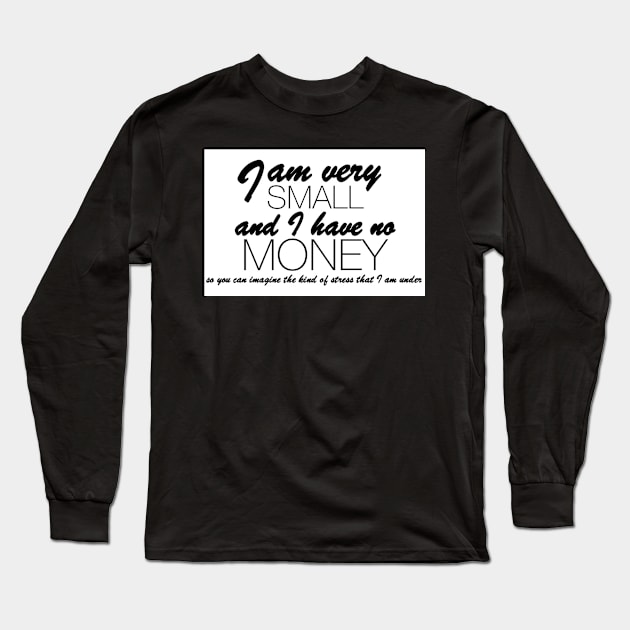 John Mulaney Quote Long Sleeve T-Shirt by CMORRISON12345